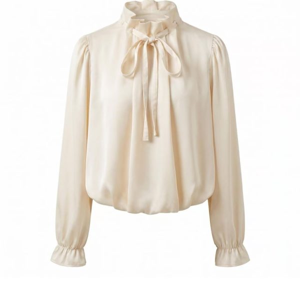 Necklaces, long-sleeved chiffon